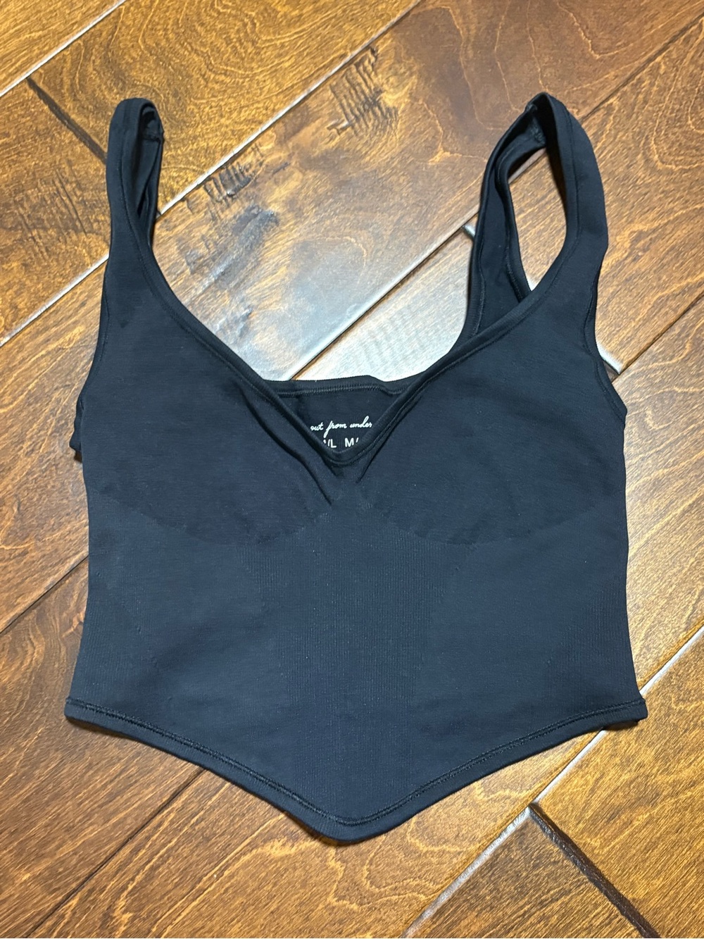 Out from under corset tank top